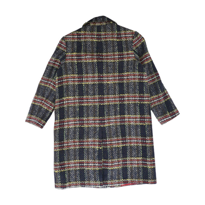 Multi Plaid Coat