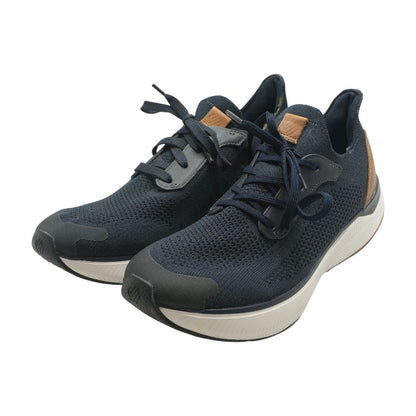 Navy Lace Up Casual Shoes