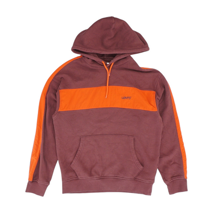 Maroon Solid Hoodie Pullover