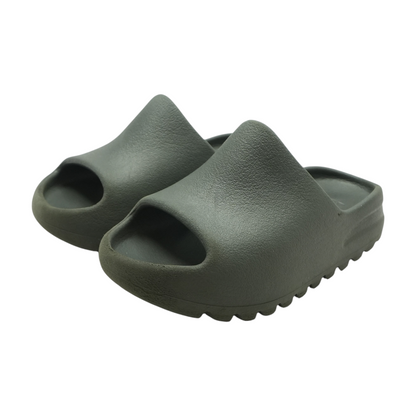 Black Athletic Slides