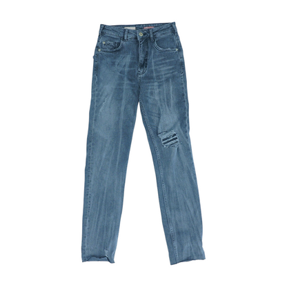 Gray Tall Straight Jeans
