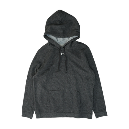 Charcoal Solid Hoodie Pullover