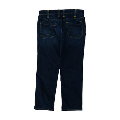 Navy Straight Jeans