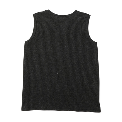 Black Vest Sweater