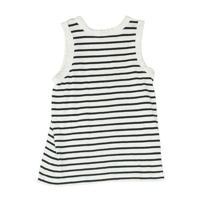 White Striped Blouse