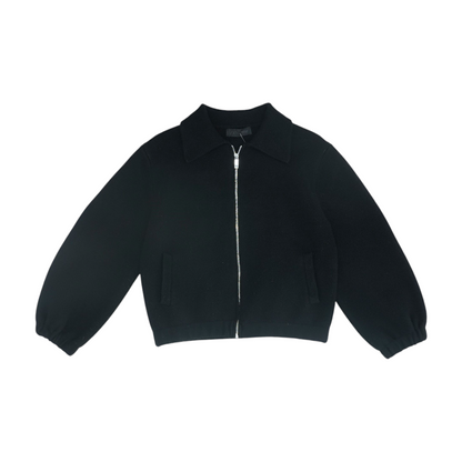 Black Solid Jacket