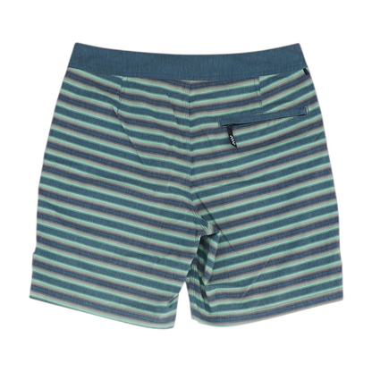 Green Striped Swim Bottom