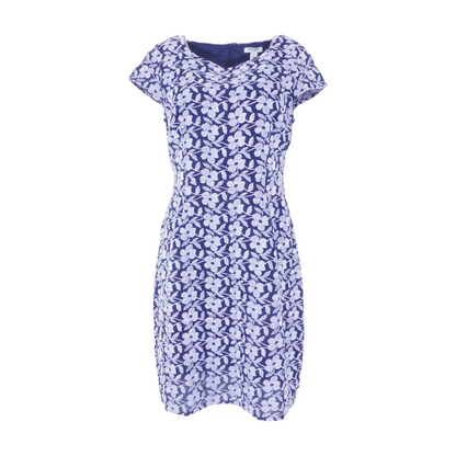 Navy Floral Mini Dress