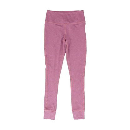 Pink Solid Leggings