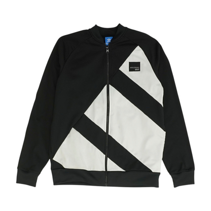 Black Color Block Jacket