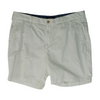Nautica White Plus Size Solid Chino Shorts – Image 1