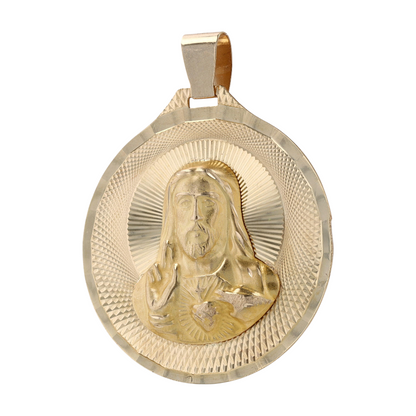 10K Tri-Tone Gold Pendant