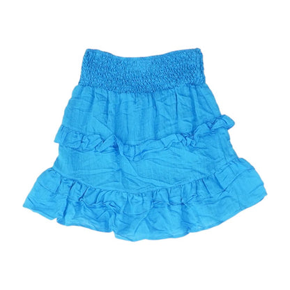 Blue Mini Skirt