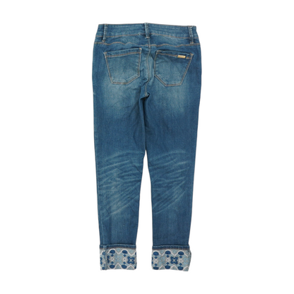 Blue Petite Skinny Jeans
