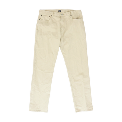 Beige Slim Pants