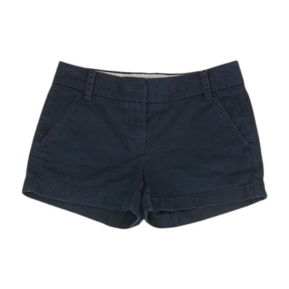 Navy Solid Chino Shorts