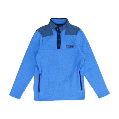 Blue 1/4 Zip Pullover
