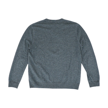 Gray Solid Pullover Sweater