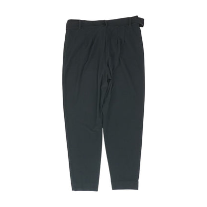 Black Solid Dress Pants