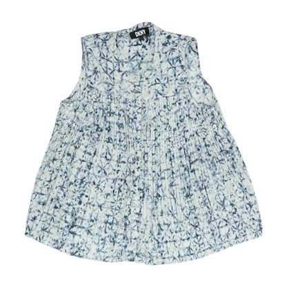 Blue Print Button Down