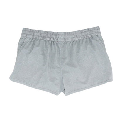 Gray Solid Active Shorts