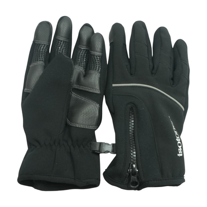 Black 100% Polyester Gloves