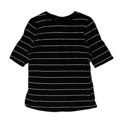 Black Striped Blouse