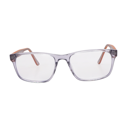 Clear SH-614 Square Prescription Eyewear