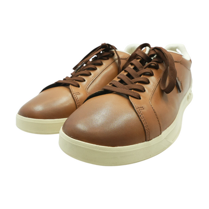 Brown Low-Top Athletic Shoes