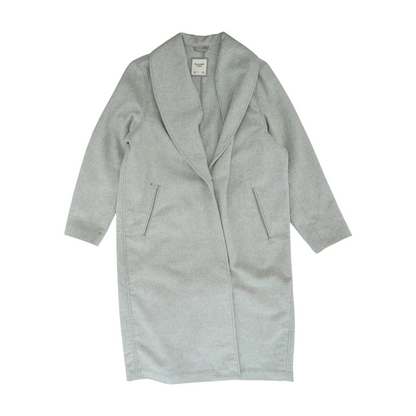 Gray Tall Solid Coat