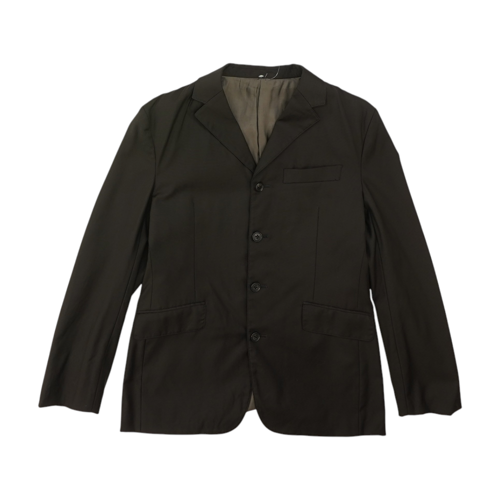 Black Solid Sport Coat