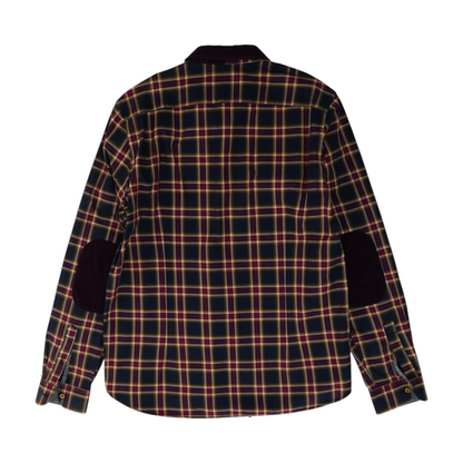 Multi Plaid Long Sleeve Button Down
