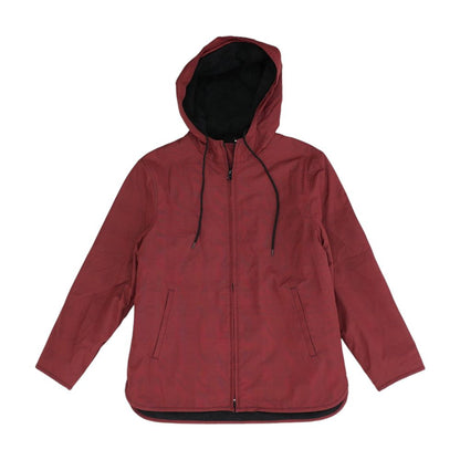 Red Plaid Lightweight Jacket