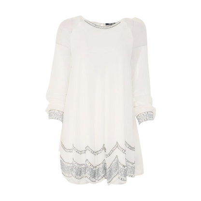 Ivory Mini Dress