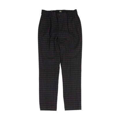 Navy Check Dress Pants