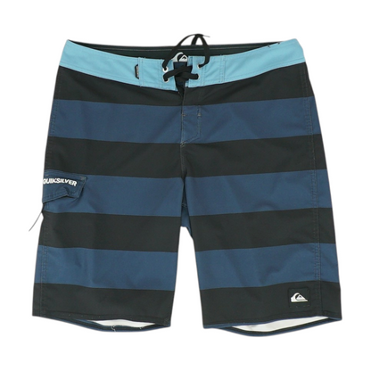 Navy Striped Swim Bottom