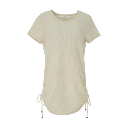 Beige Mini Dress