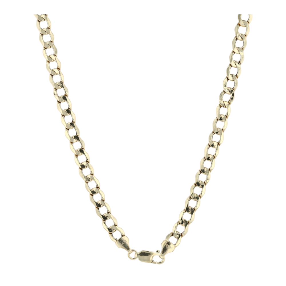 10K Yellow Gold Chain Necklace – Image 2
