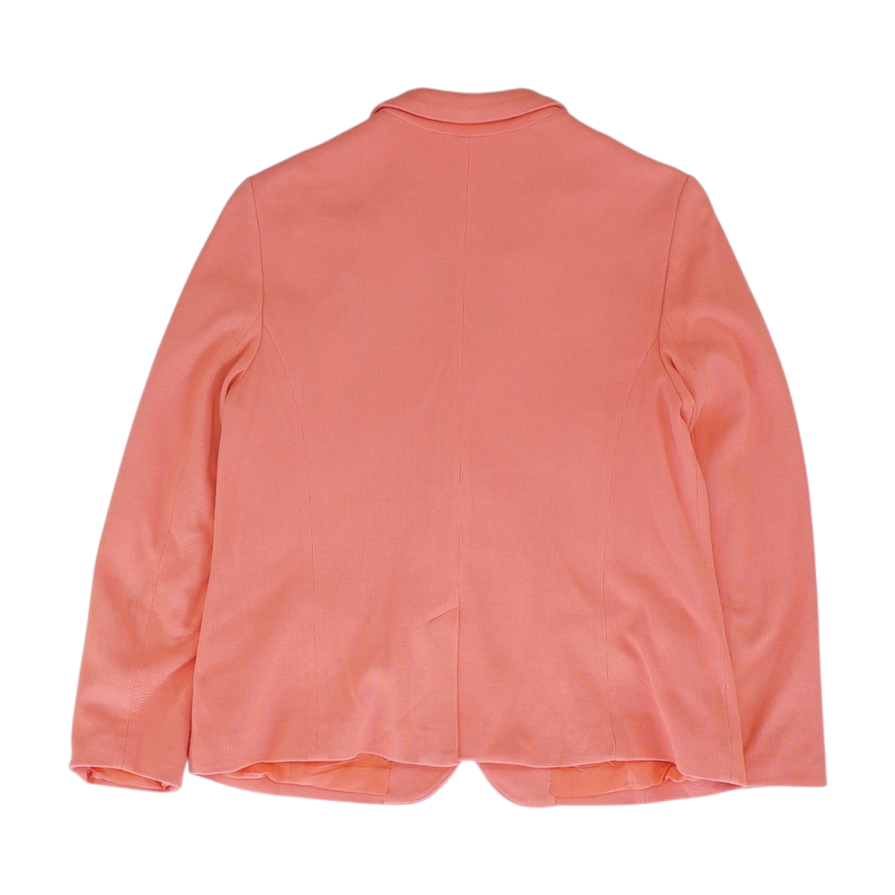 Pink Solid Blazer