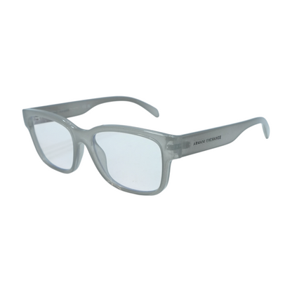 Armani Exchange Gray AX 3124U Square Prescription Eyewear – Image 1