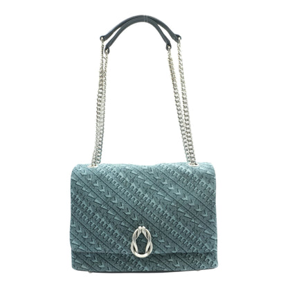 Blue Shoulder Bag