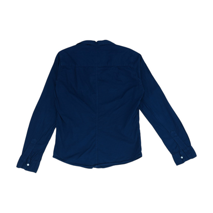 Navy Button Down