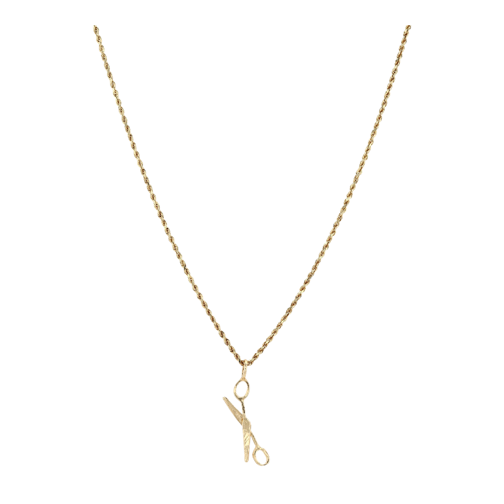 14K Yellow Gold Pendant Necklace
