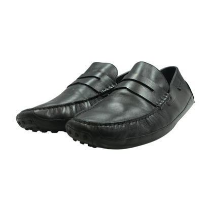 Black Slip-On Dress Shoes