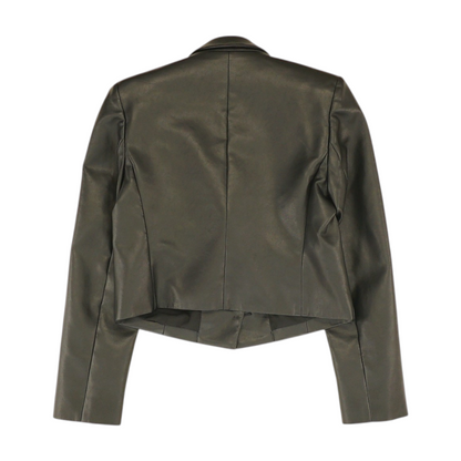 Black Solid Blazer