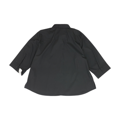 Black Plus Button Down