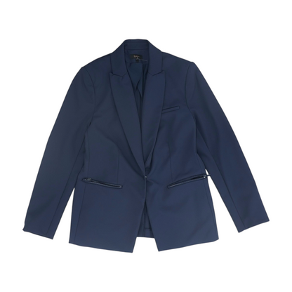 Navy Solid Blazer