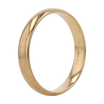 10K Yellow Gold Band
