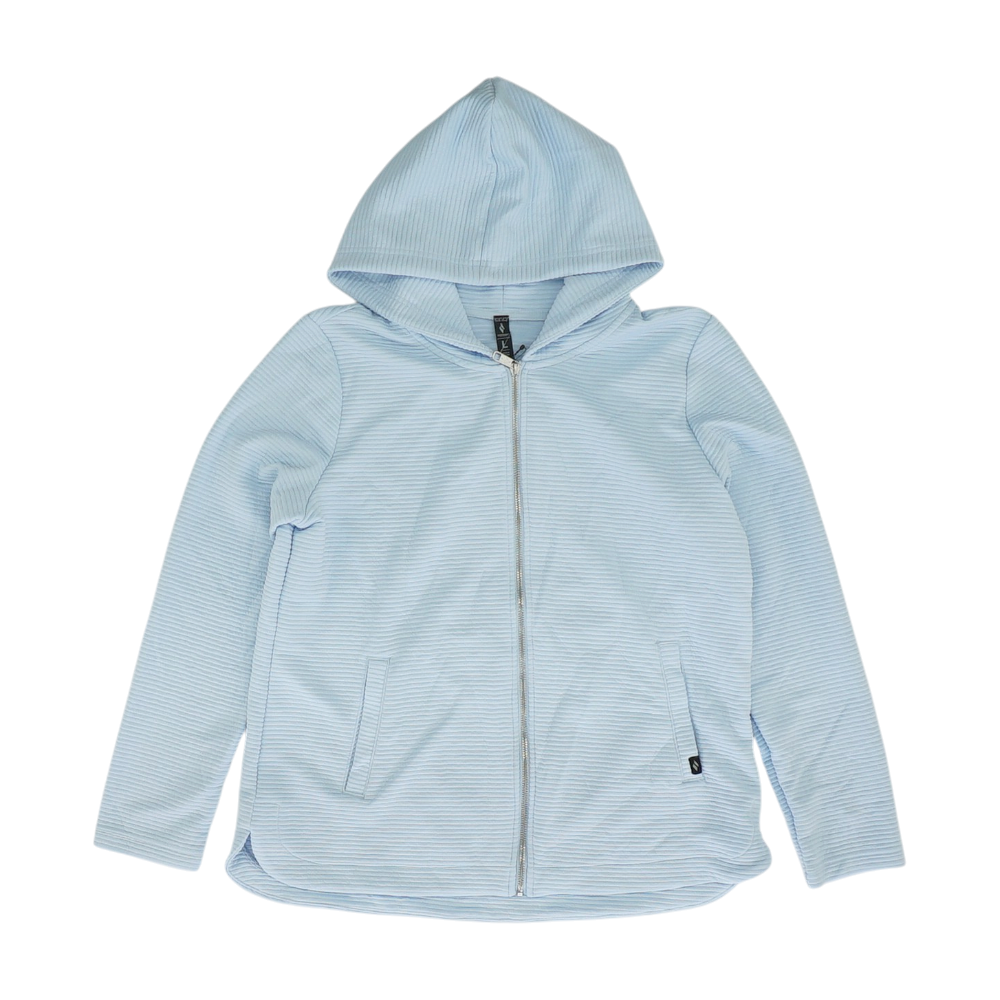 Blue Solid Active Jacket