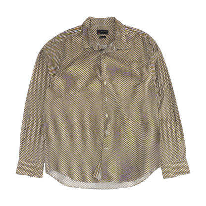 Multi Polka Dot Long Sleeve Button Down